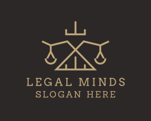 Jurist - Financial Law Firm logo design