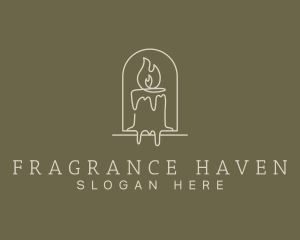 Scent - Relaxing Scented Candle logo design