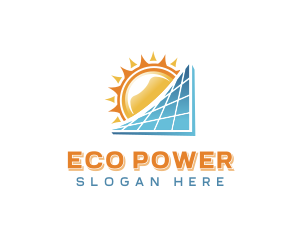Renewable - Renewable Solar Panel logo design