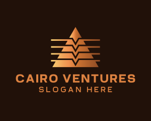 Pyramid Tourism Company  logo design