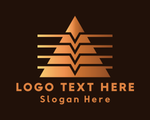 Tourism - Pyramid Tourism Company logo design