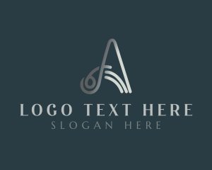 Swirl - Premium Boutique Letter A logo design