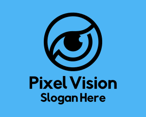 Modern Gaming Eye  logo design