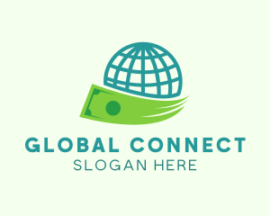 Global - Global Money Currency logo design