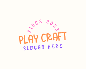 Kiddie Playful Party  logo design