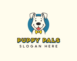 Grooming Dog Puppy logo design