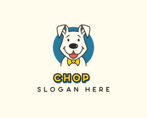 Puppy - Grooming Dog Puppy logo design