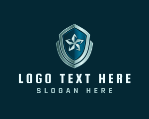 Letter Sg - Security Star Shield logo design