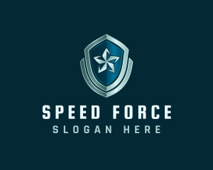 Security Star Shield logo design