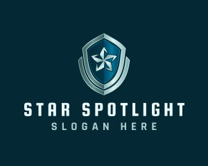 Security Star Shield logo design