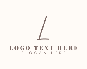 Luxe - Elegant Company Firm logo design
