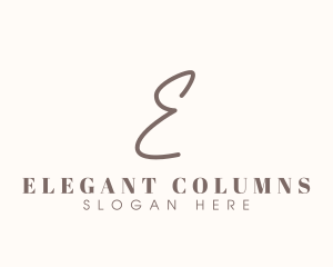 Elegant Company Firm logo design