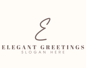 Elegant Company Firm logo design