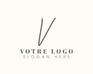 High End - Elegant Company Firm logo design