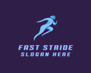 Running - Running Marathon Sports logo design