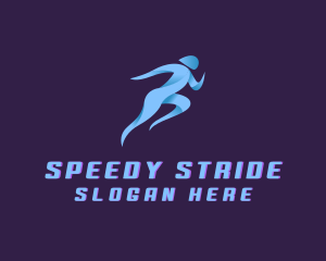 Sprinter - Running Marathon Sports logo design