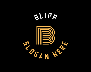 Stripe Bar Restaurant logo design