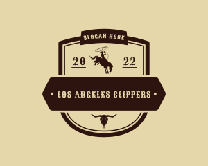 Western Cowboy Rodeo Logo