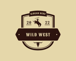 Buckaroo - Western Cowboy Rodeo logo design