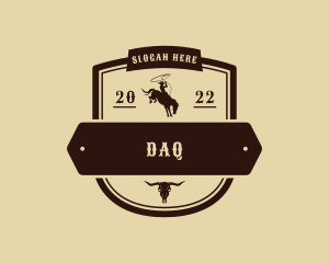 Barn - Western Cowboy Rodeo logo design
