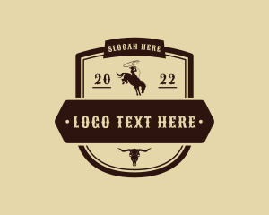 Western Cowboy Rodeo Logo