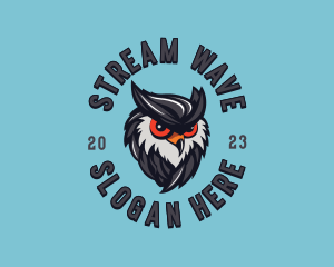 Streaming - Owl Bird Streaming logo design