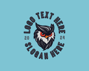 Owl Bird Streaming logo design