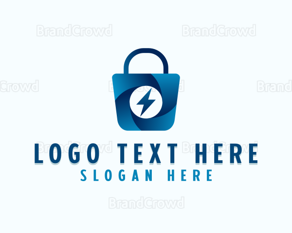 Lightning Gadget Bag Logo