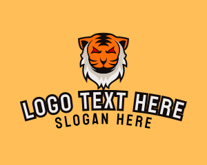 Orange Tiger - Wild Tiger Animal logo design