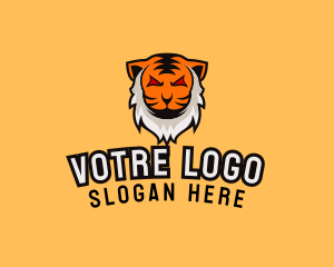 League - Wild Tiger Animal logo design