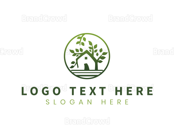 House Tree Landscaping Logo