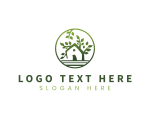 House Tree Landscaping Logo