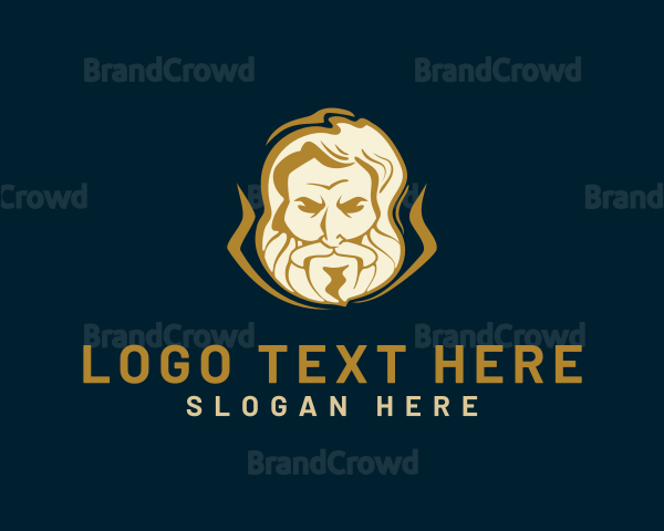 Greek God Avatar Logo