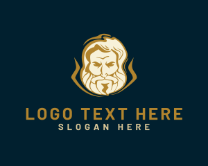 God - Greek God Avatar logo design