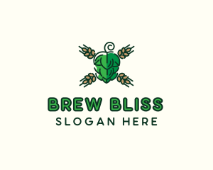 Barley Hops Brew logo design