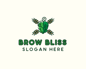 Barley Hops Brew logo design