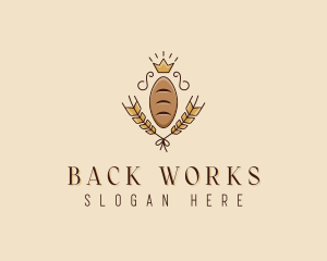 Bread Loaf Baker logo design