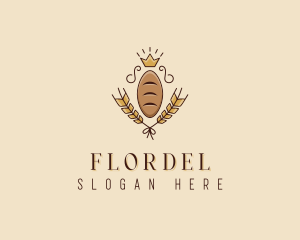 Bread Loaf Baker logo design