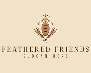 Bread Loaf Baker logo design