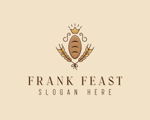 Bread Loaf Baker logo design