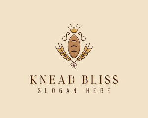 Bread Loaf Baker logo design