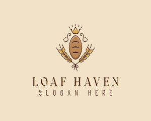 Bread Loaf Baker logo design