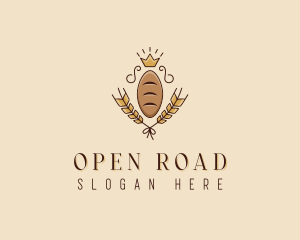 Bread Loaf Baker logo design