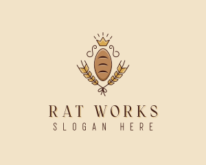 Bread Loaf Baker logo design