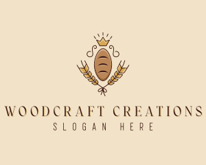 Bread Loaf Baker logo design