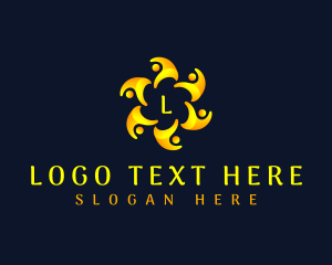 Outsourcing - People Social Group logo design