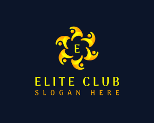 Membership - People Social Group logo design