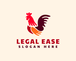 Livestock - Chicken Rooster Poultry logo design