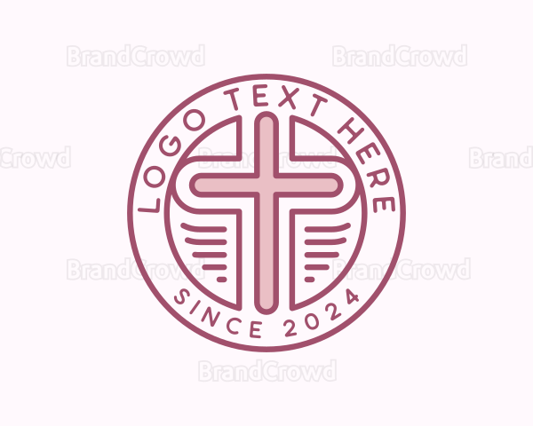 Faith Worship Cross Logo