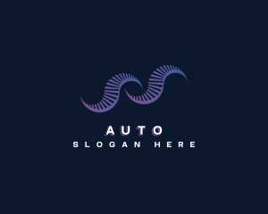 Laboratroy - Digital Wave Stripe logo design